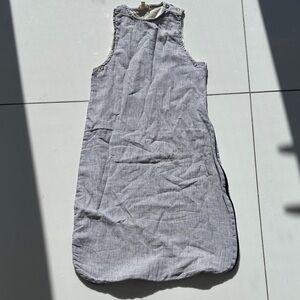 The Simple Folk Gray Sleeveless Baby Sleeping Bag 0-9 months